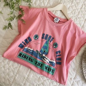 Vintage 80s Panama Jack Surf Cut Off Tank